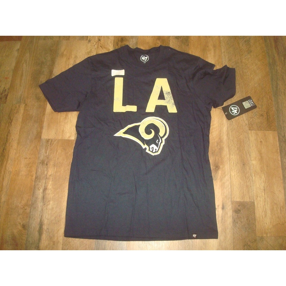LOS ANGELES RAMS SCRIPT     VINTAGE DEADSTOCK Shirt‎ SMALL
